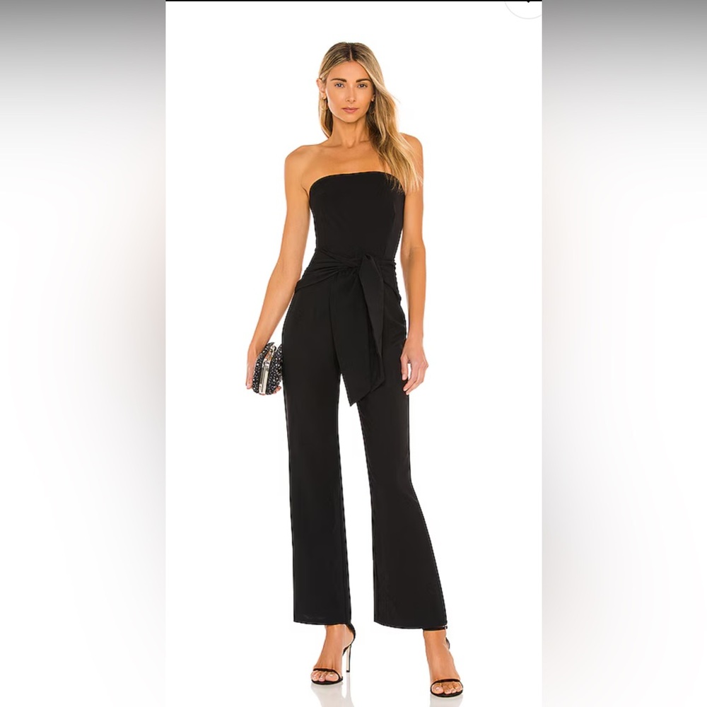 superdown Jordan Tie Waist Jumpsuit